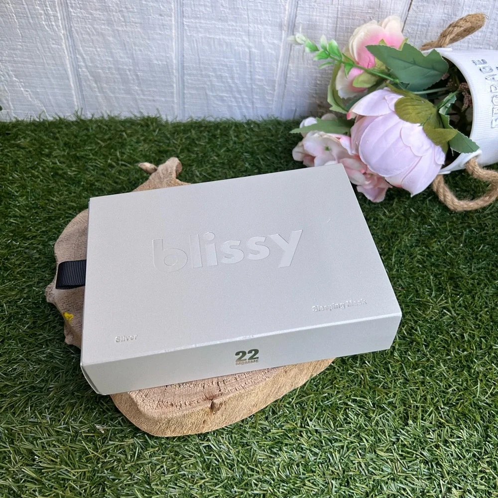 Blissy Silver Sleep Mask